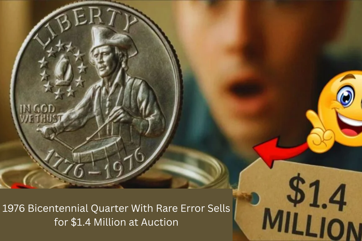 1976 Bicentennial Quarter With Rare Error Sells