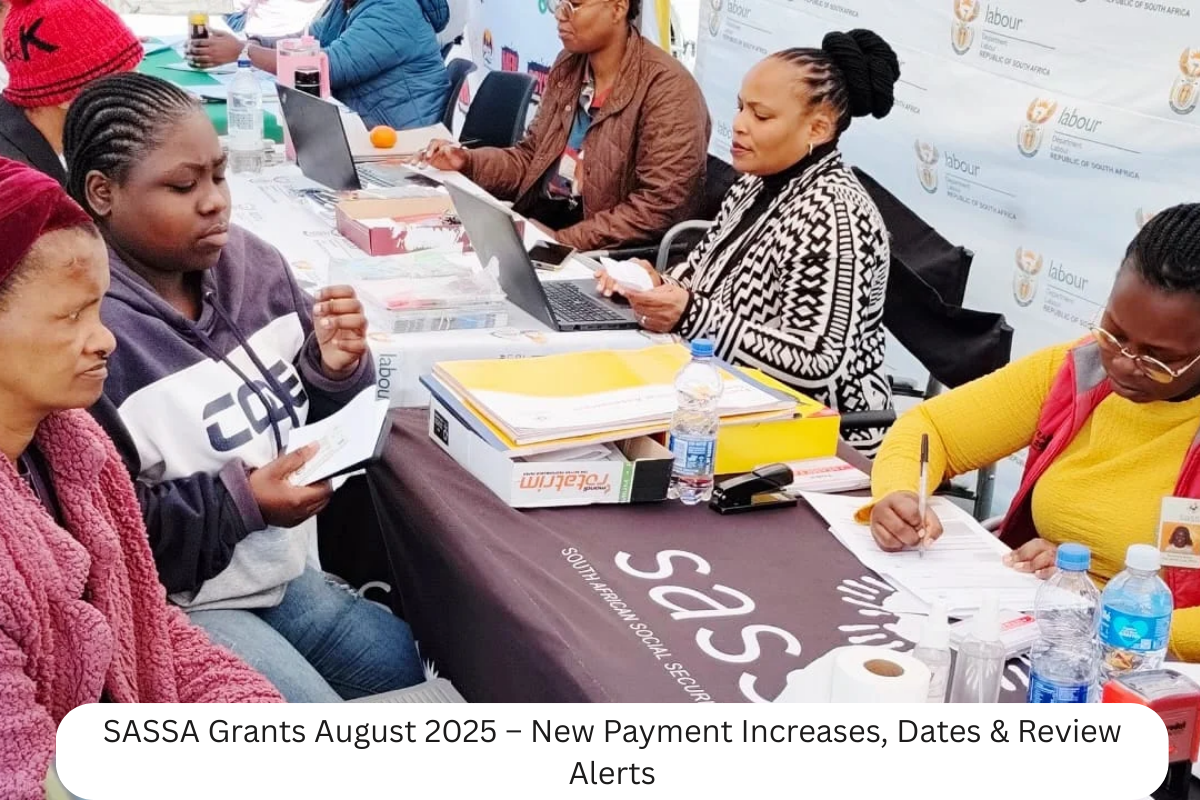 SASSA Grants August 2025